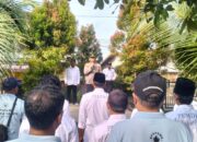 Kapolsek Khayangan Pimpin Apel Koorwil di Kantor Desa Sesait