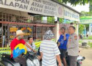 Sat Binmas Polres Bima Kota Laksanakan Giat Cooling System dan Himbauan Kamtibmas di Kelurahan Monggonao