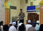 Kapolres Bima Kota Laksanakan Safari Ramadhan dan Shalat Tarawih Berjamaah Bersama Masyarakat