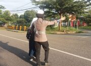 Sat Lantas Polres Bima Kota Gelar Rawan Pagi/Strong Point di Sejumlah Titik Strategis