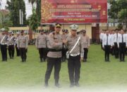 Kapolres Bima Kota Pimpin Apel Gelar Pasukan Pengamanan Malam Takbir Idulfitri 1446 H