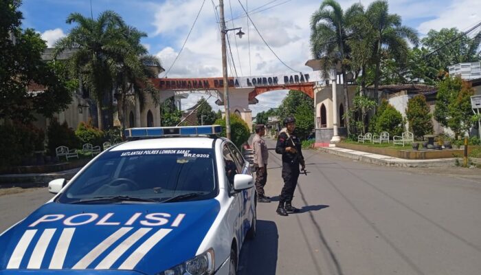 Pasca Lebaran, Polisi Lombok Barat Gencar Patroli Antisipasi Kejahatan