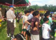 “Polsek Kuripan Amankan Pagelaran Peresean Yayasan Pesaja dengan Pengamanan Ketat