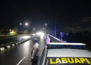 Patroli Malam Polsek Labuapi Ciptakan Rasa Aman Warga