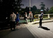 Polsek Kediri Intensifkan Patroli Blue Light di Titik Rawan Perbatasan