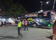 Pasca Lebaran, Personel Pos Pelayanan Terminal Dara Jaga Keamanan dan Beri Pelayanan