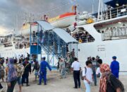 Pos Terpadu Ops Ketupat Rinjani 2025 di Pelabuhan Bima Laksanakan Pengamanan KM Wilis