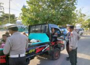 Sat Binmas Polres Bima Kota Laksanakan Cooling System, Berikan Himbauan Kamtibmas kepada Para Sopir