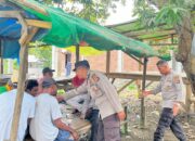 Sat Binmas Polres Bima Kota Laksanakan “Cooling System” dan Himbauan Kamtibmas kepada Komunitas Supir Material di Sambinae