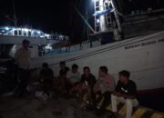 Polsek Kawasan Pelabuhan Laut Bima Laksanakan Cooling System di Areal Dermaga