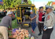 Polsek Tanjung Laksanakan Gatur Lalin dan Patroli Dialogis di Pasar Tanjung