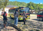 Sat Binmas Polres Bima Kota Laksanakan “Cooling System” dan Himbauan Kamtibmas di Kelurahan Jatibaru