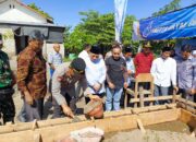 Kasat Binmas Hadiri Launching Program Jumat Berkah Bedah Rumah di Desa Rempek