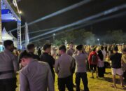 Patroli KRYD Amankan Malam Puncak Festival Rimpu Mantika 2025 di Kota Bima