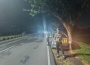 Patroli Malam Polsek Kediri: Cegah Kejahatan dan Balap Liar di Jalan Bypass