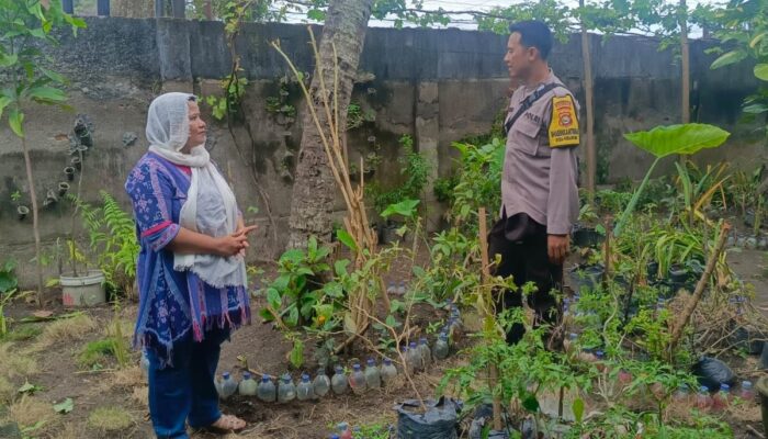 Bhabinkamtibmas Perkuat Kamtibmas dan Ketahanan Pangan di Lombok Barat