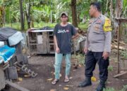 Bhabinkamtibmas Senggigi Dorong Warga Manfaatkan Lahan untuk Ketahanan Pangan