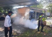 Polres Lombok Utara Gandeng Dikes KLU Lakukan Fogging