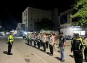 Polres Bima Kota Patroli KRYD Malam Minggu, Ciptakan Situasi Aman dan Kondusif