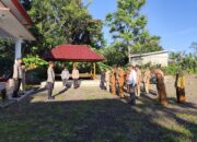 Polsek Gangga Laksanakan Apel Korwil Cara Awasi Wilayah