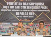 Kunjungan Tim Peneliti Bidang PPITK STIK Polri di Polres Lombok Utara