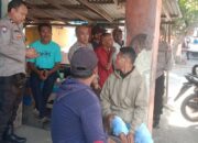 Jumat Curhat, Sat Binmas Polres Bima Kota Silaturahmi Bersama Komunitas Ojek di Kelurahan Sarae