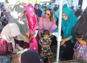 Ketua Bhayangkari Lombok Utara Dukung Penuh Upaya Penurunan Stunting di Lombok Utara