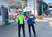 Unit Pam Obvit Sat Samapta Polres Bima Kota Laksanakan Pengamanan dan Patroli di Objek Vital PT Pertamina Patra Niaga Integrated Terminal Bima
