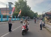 Satlantas Polres Bima Kota Laksanakan Kegiatan Rawan Pagi, Lancarkan Arus Lalin dan Cegah Laka Lantas