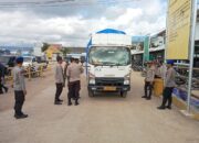 Polsubsektor Kawasan Pelabuhan Laut Sape Laksanakan Pengamanan dan Pemeriksaan Penumpang KMP Cakalang Tujuan Labuan Bajo