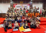 Lomba Mewarnai Meriahkan Hari Bhayangkara di Polres Lombok Barat