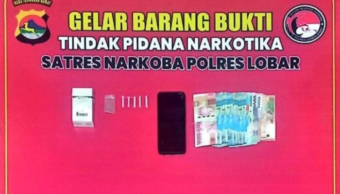 Sabu Beredar di Senggigi, Pemuda Batulayar Diringkus Polisi