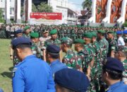 Apel Gelar Pasukan Pengamanan VVIP Kunjungan Ibu Negara di NTB