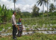 Bhabinkamtibmas Sekotong Ajak Petani Optimalkan Lahan Kosong
