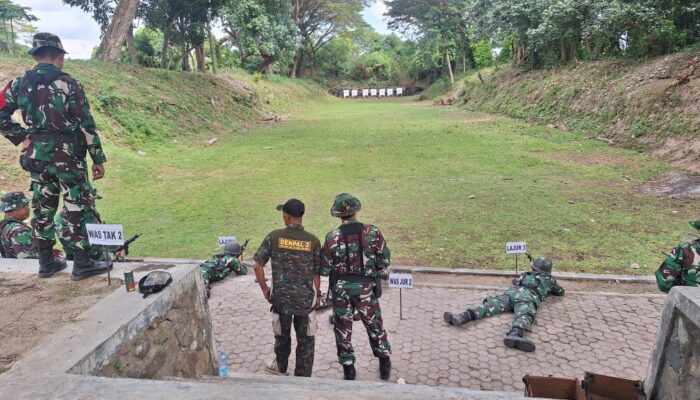 Latbakjatri Kodim 1606/Mataram Asah Ketangkasan Prajurit