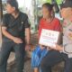 Polsek Sekotong Salurkan Bantuan Nutrisi di Dusun Sayong