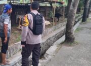 Polsek Batulayar Dorong Warga Batulayar Barat Manfaatkan Pekarangan untuk Pangan