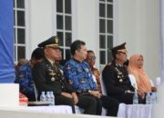 Kapolres Bima Kota Hadiri Upacara Hari Lahir Pancasila ke-80 di Halaman Kantor Wali Kota Bima