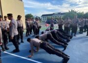 Wakapolres Bima Kota Pimpin Operasi Gaktiblin, Tegakkan Disiplin Internal Personel