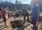 Sinergi TNI dan Masyarakat Bangun Fasilitas Pendidikan