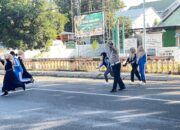 Sat Lantas Polres Bima Kota Laksanakan Rawan Pagi, Atur Lalu Lintas Cegah Kemacetan dan Laka Lantas