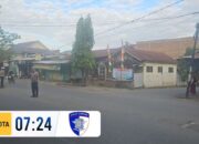 Sat Lantas Polres Bima Kota Laksanakan Rawan Pagi, Bantu Penyeberangan Pejalan Kaki dan Anak Sekolah