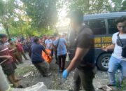 Polres Bima Kota Evakuasi Korban Penganiayaan yang Menyebabkan Kematian di Kos-Kosan Kelurahan Mande