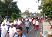 Jalan Sehat Semarakkan HUT Bhayangkara ke-79 di Mataram