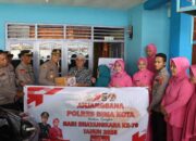 Sambut Hari Bhayangkara ke-79, Polres Bima Kota dan Bhayangkari Gelar Anjangsana ke Purnawirawan dan Warakawuri