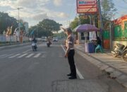 Sat Lantas Polres Bima Kota Gelar Kegiatan Rawan Pagi/Strong Point, Antisipasi Kemacetan dan Laka Lantas