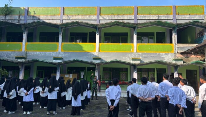 Semangat Nasionalisme Disemai Babinsa di Pondok Nurul Hikmah