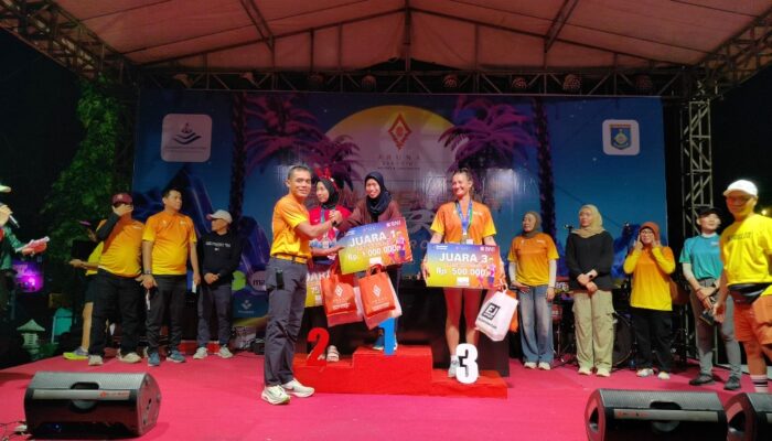 Pelari Mancanegara Ramaikan Aruna Senggigi Night Run 2025