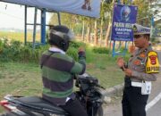 Polres Lombok Barat Gelar Operasi Patuh Rinjani 2025 di Bundaran Penas