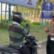 Operasi Patuh Rinjani 2025, Polres Lombok Barat Tindak Pelanggar Lalu Lintas di Bundaran Penas
